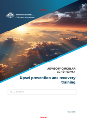 AC 121-03 Upset prevention and recovery training