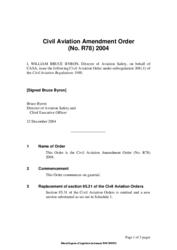 95.31 Exemption from provisions of the Civil Aviation Regulations 1988 and the Civil Aviation Safety Regulations 1998 - Kaman Super Seasprite SH-2G(A) aircraft