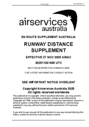 RDS - RUNWAY DISTANCE SUPPLEMENT